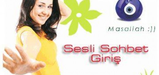 Sesli Sohbet Giriş